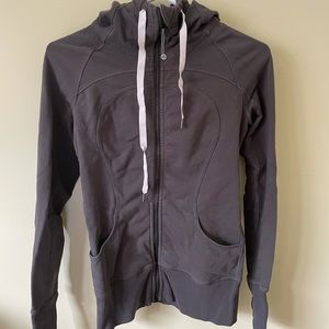 Lululemon olive green light cotton hoodie